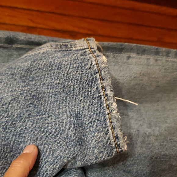 AGOLDE 'RILEY' SIZE 29 Classic Blue Women's Jeans - Picture 4 of 12